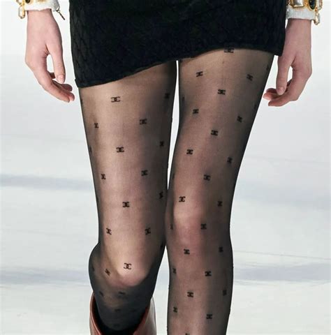 amazon chanel tights|Chanel tights black.